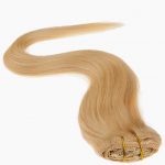 Lasni podaljški Clip On 38cm 70g 613 Intenzivno Svetlo Blond-1571