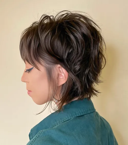 peresasta mullet priceska za tanke lase