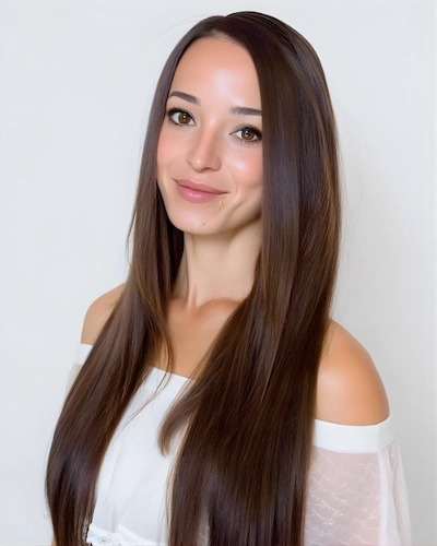 Domov 4 Premium Clip-in lasni podaljški 50cm 160g – gosti in dolgi Remy lasje za popoln volumen.