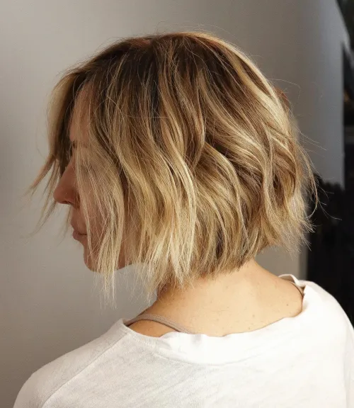 razgibani bob shag za tanke lase