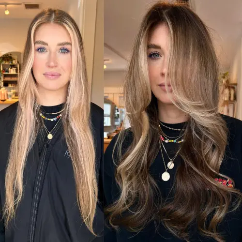 satenast fenirani videz za tanke lase