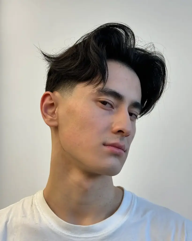 frizura za podolgovat obraz korejski slog