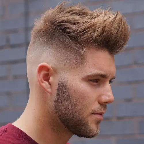 Moderne frizure za moške 60 frizura za redke lase spiky skin fade