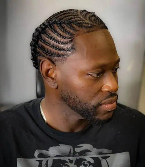 frizura za visoko celo kite cornrow