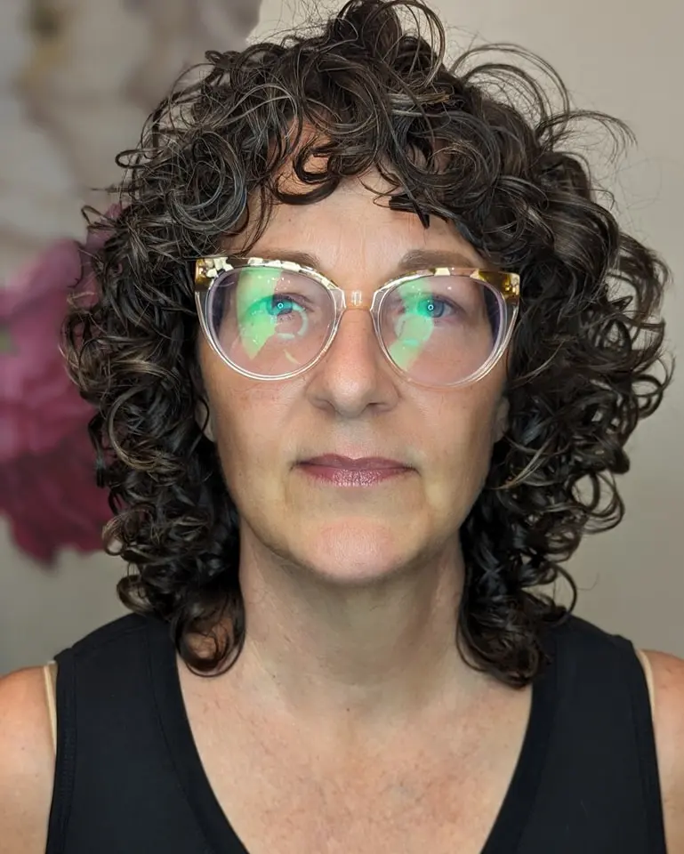 kratek shag paz za kodraste lase