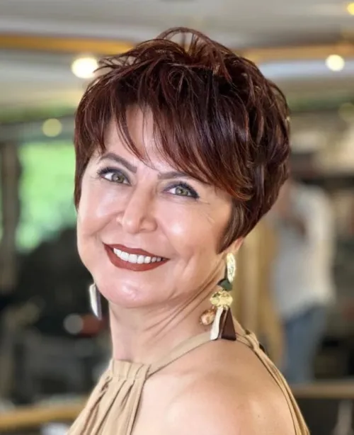 plasten pixie bob za okrugli obraz