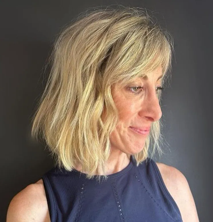 srednje dolgi paz za podaljsan obraz