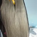 enodelni volumizer 50cm 60g silver 3